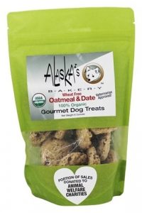oatmeal date organic dog treats